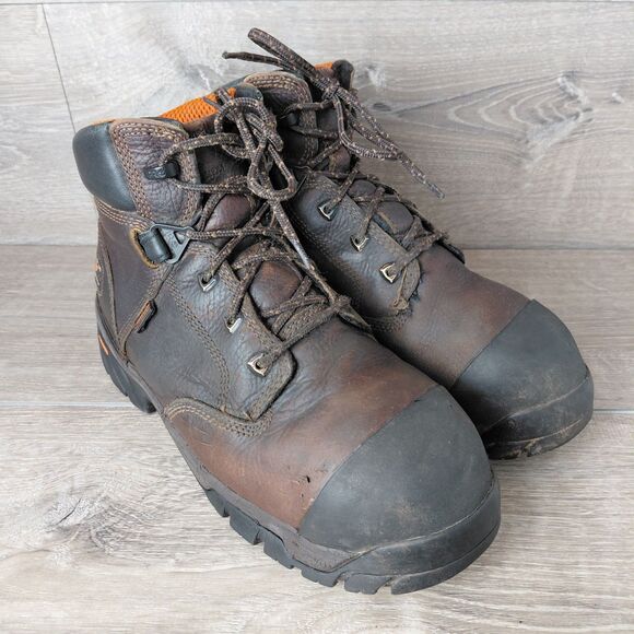 Timberland PRO Helix Boots Mens 9 Leather HD 6\
